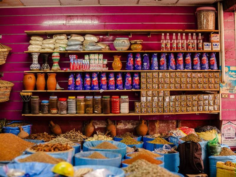 Moroccan spices.