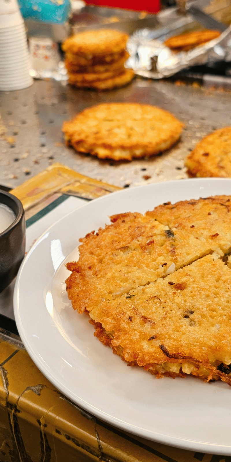 Crisp hotteok.