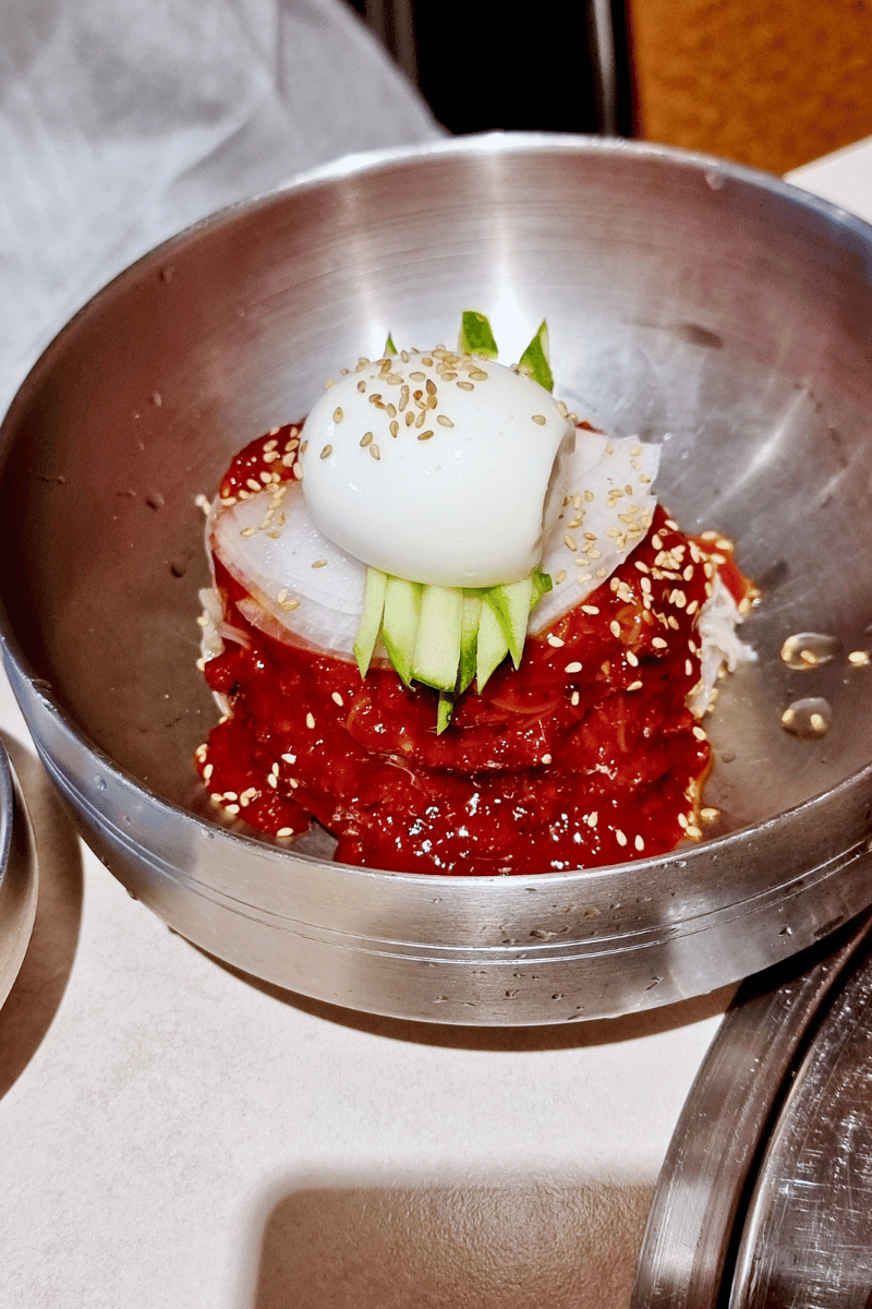 Bibim naengmyeon.