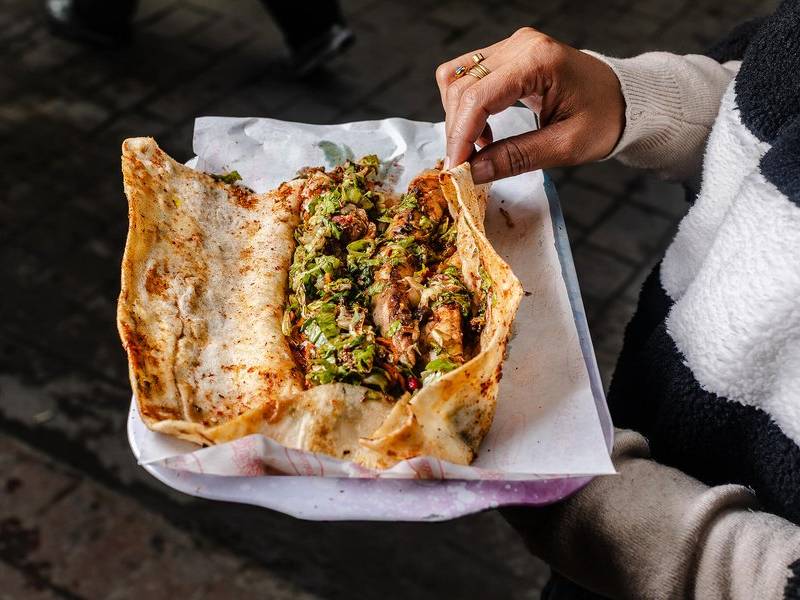 Turkish tantuni.