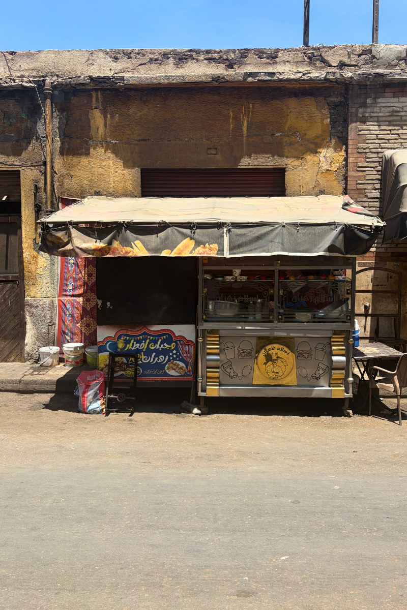 Street vendor.