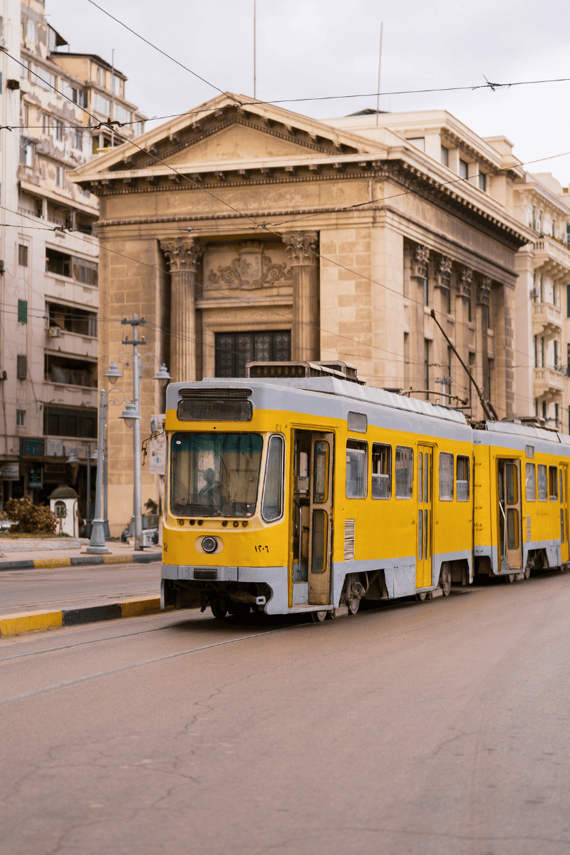 Old tram.