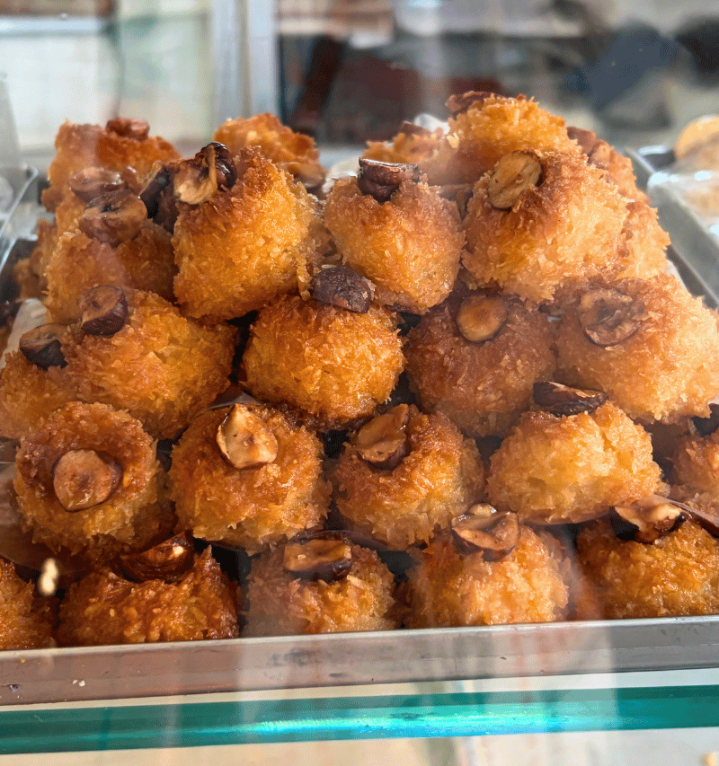Sticky Egyptian pastry.
