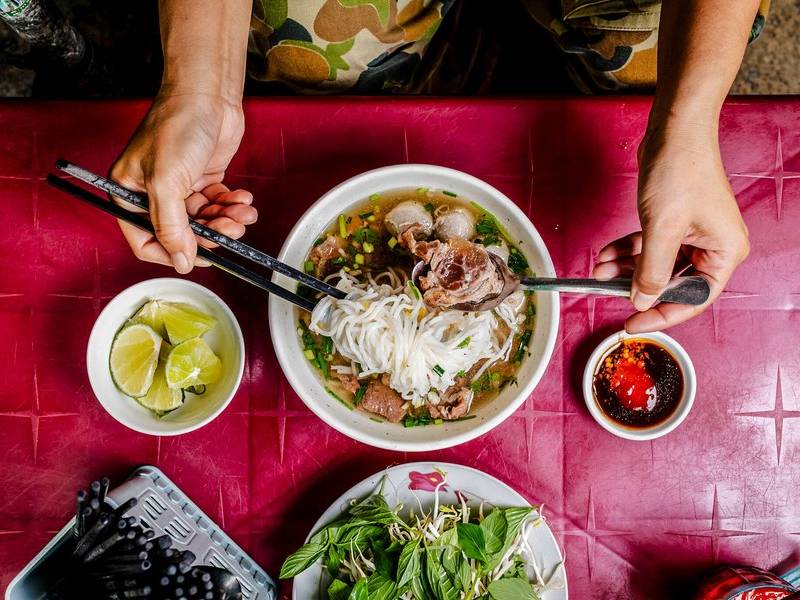 Phở bò.