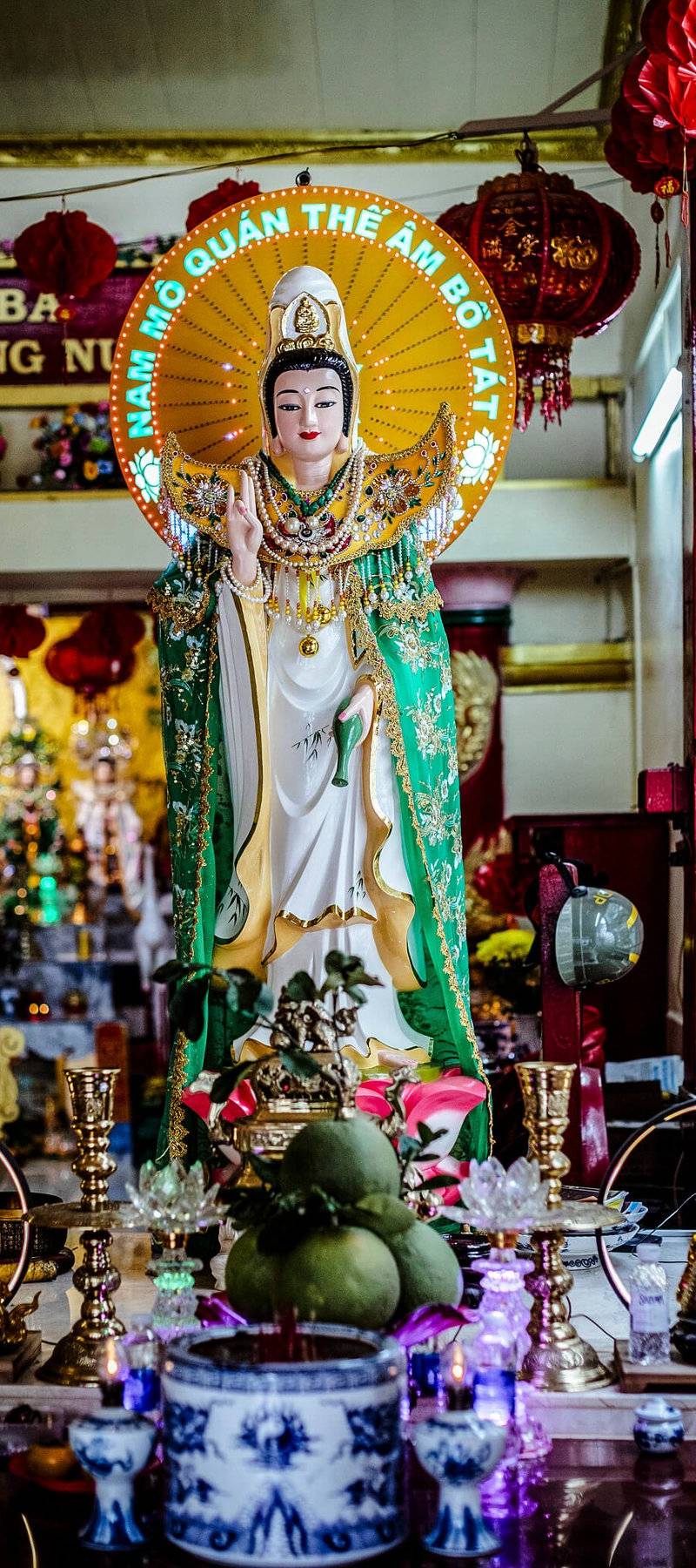 Temple altar.