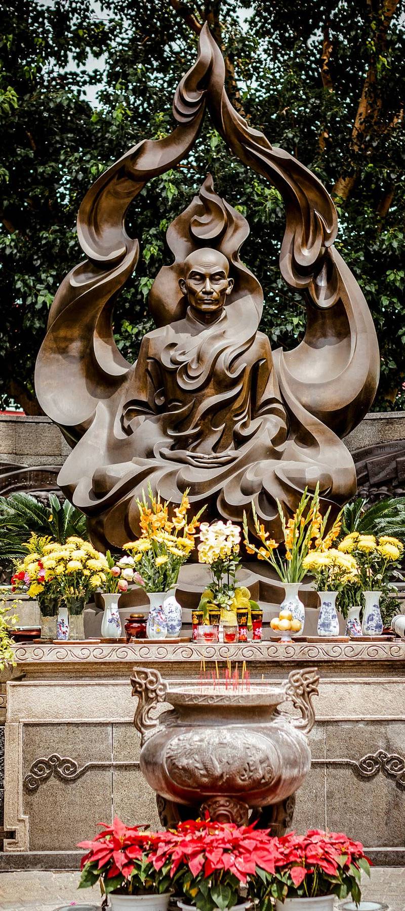 Bodhisattva shrine.