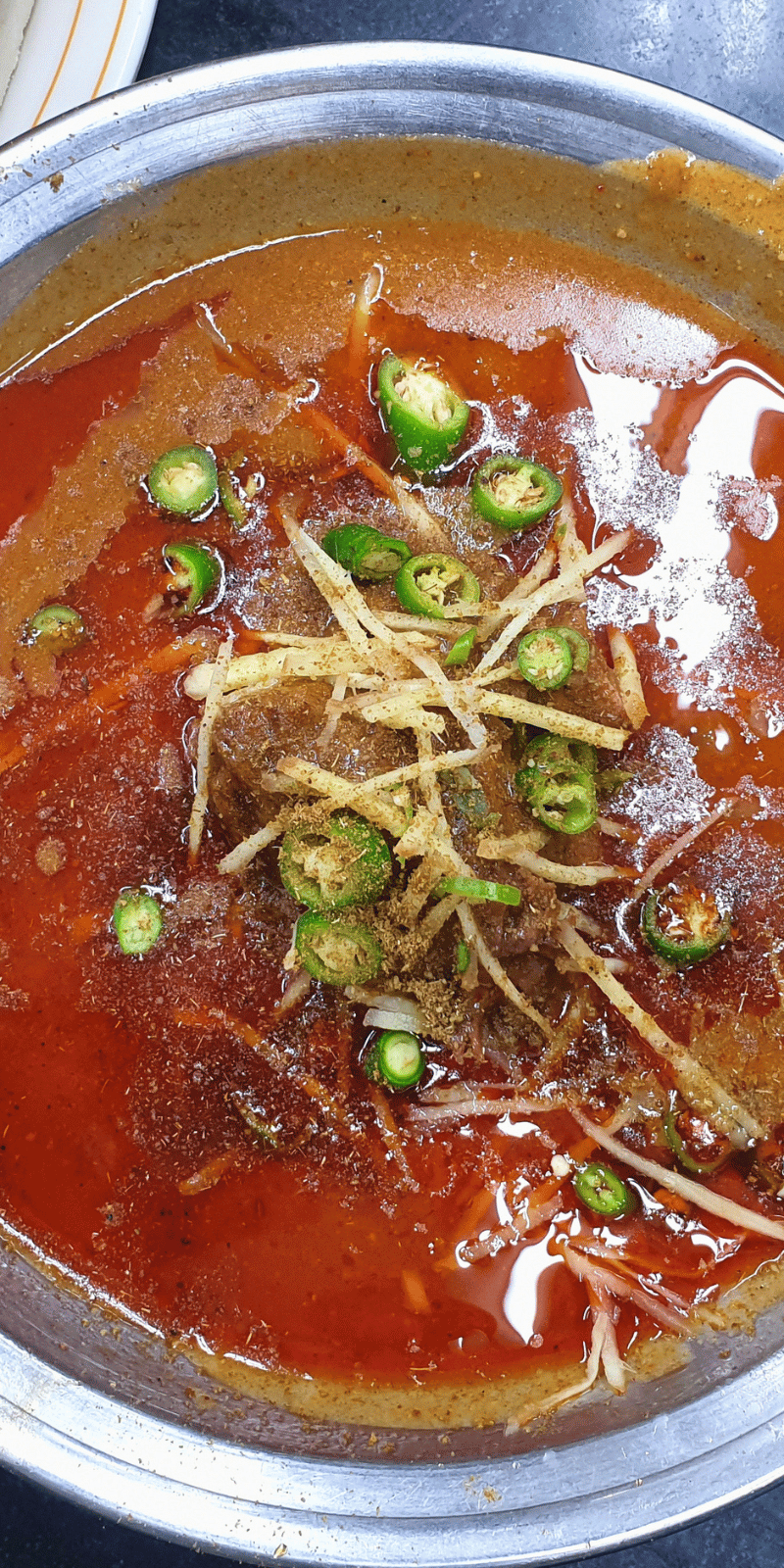 Slow-cooked nihari.