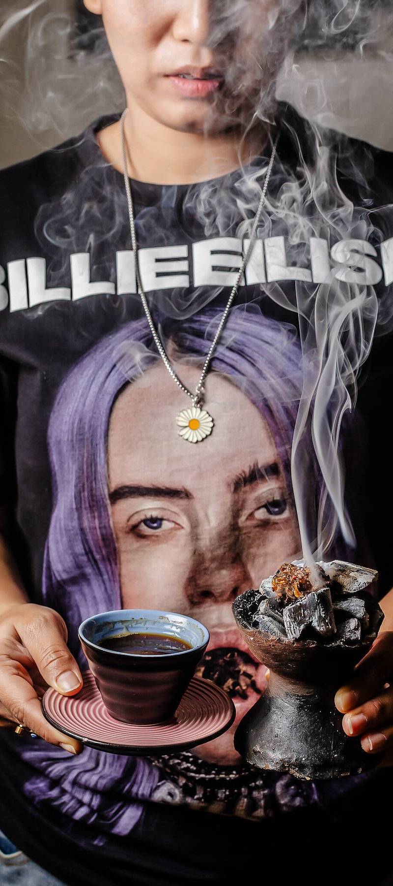 Toasted coffee.