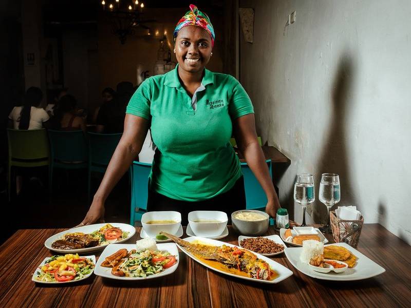 Food heroes of Cartagena.