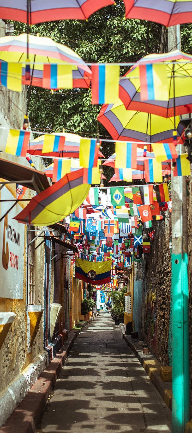 Cartagena backstreets.