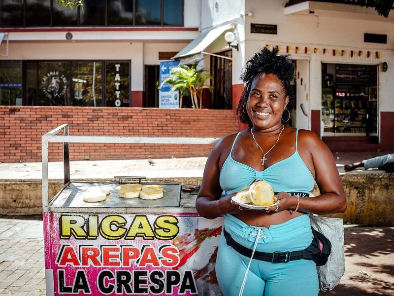 Food heroes of Cartagena.