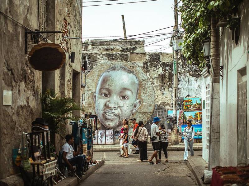 Murals of Cartagena.