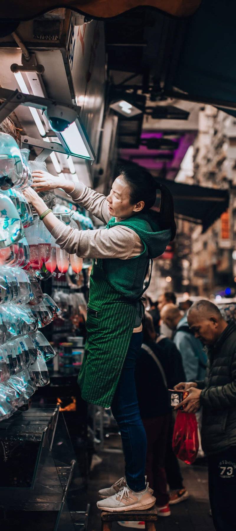 Goldfish Market.