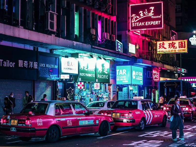 Mongkok neon.