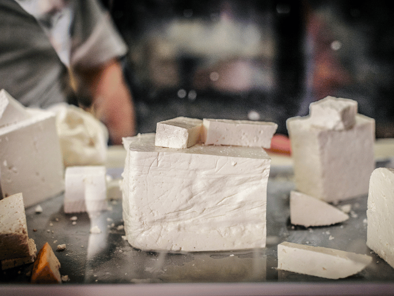 Queso fresco.