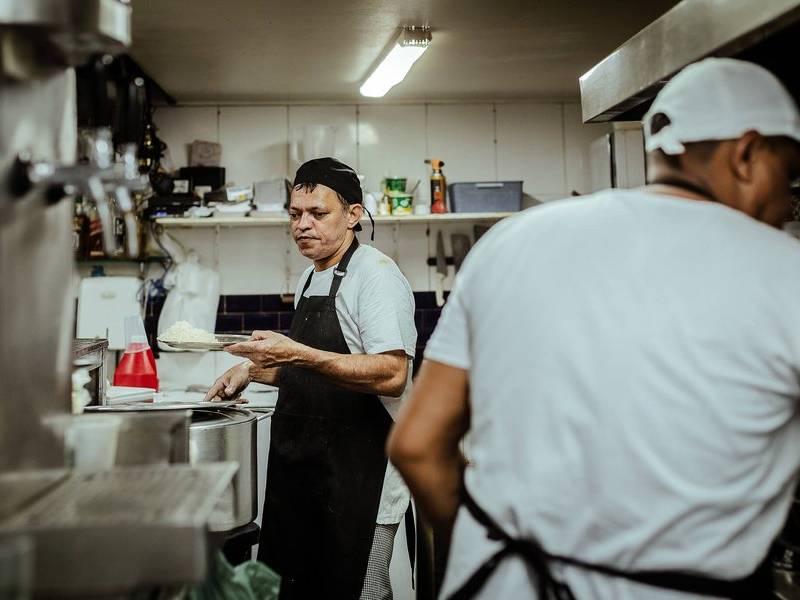 Boteco kitchen.