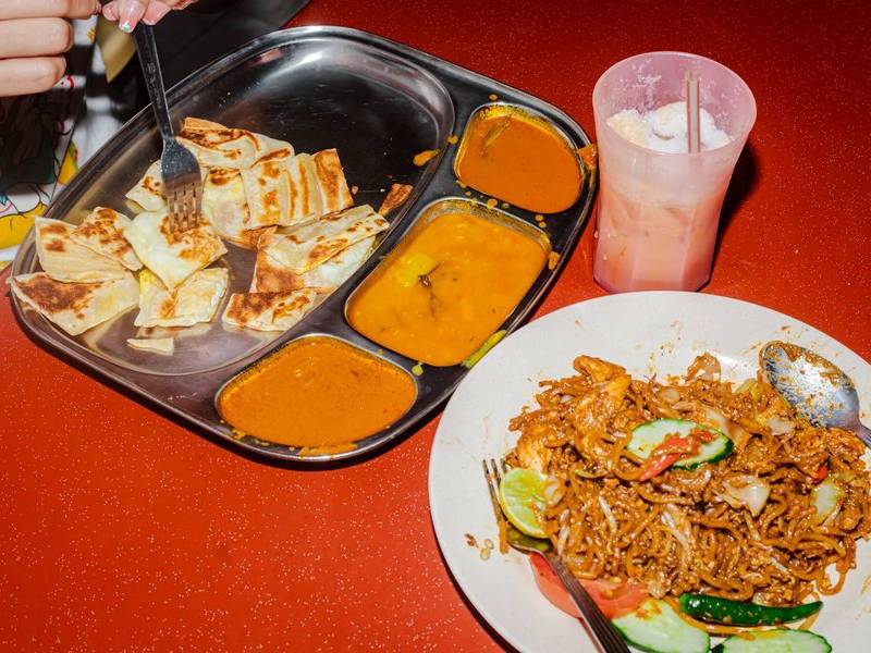 Roti canai spread.