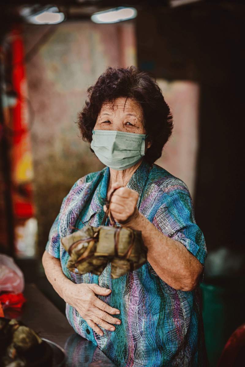 Chinatown vendor.