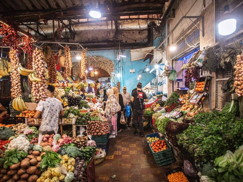 Medina market.