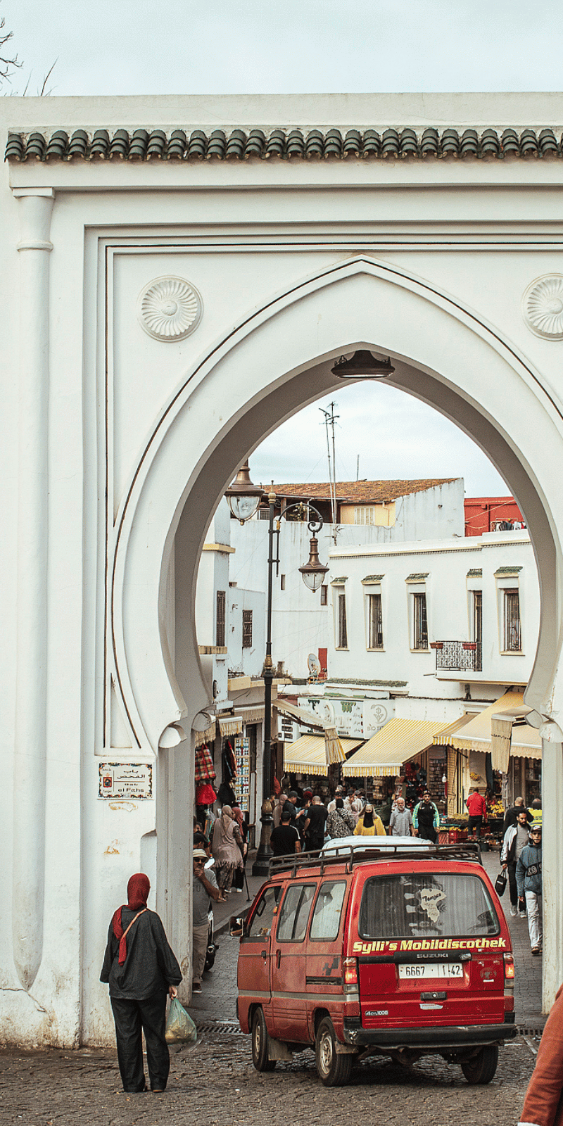 Archway into the medina.