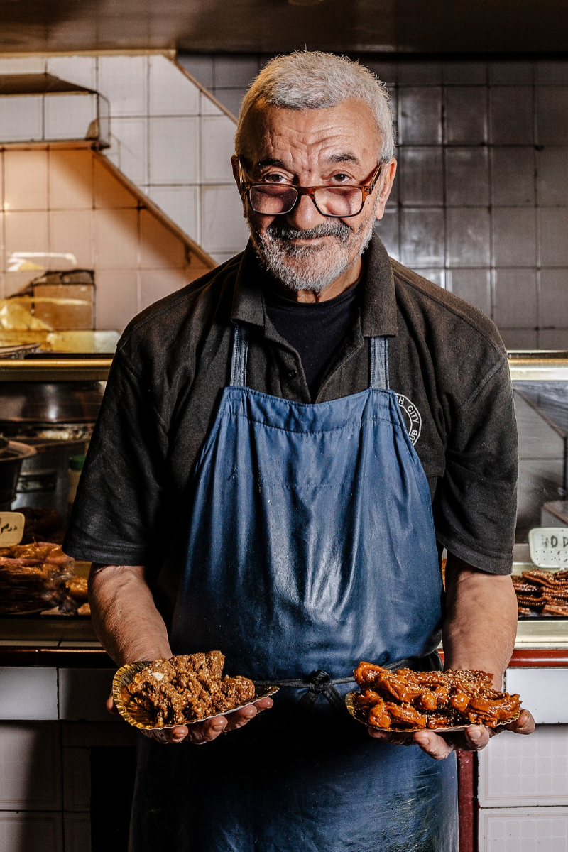 The pastry maker of Tangier.