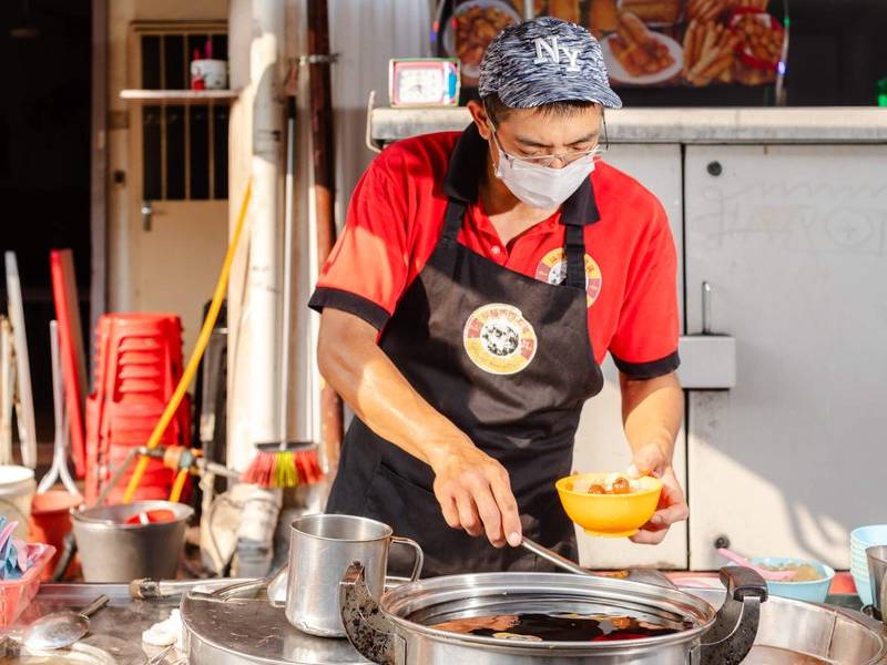 Bubur cha cha station.