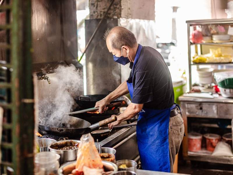 Smoky wok.