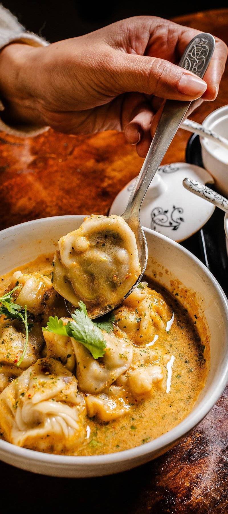 Jhol momos.