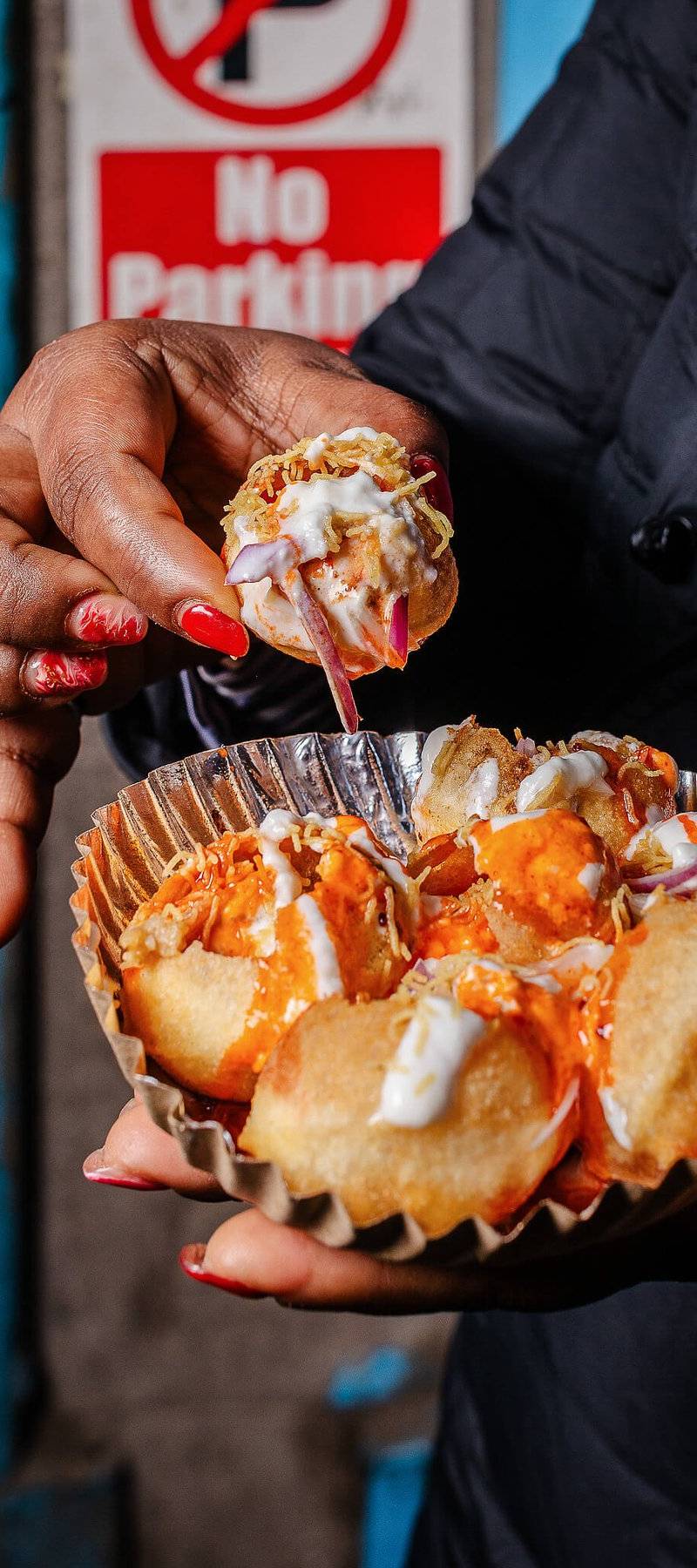 Pani puri.