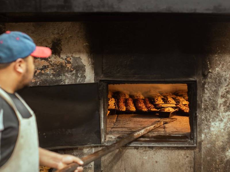 Wood-oven baker.