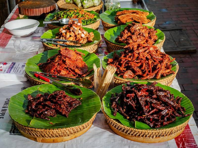 Air-dried seen savanh.