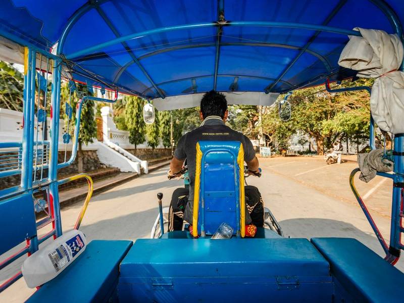 Tuk-tuk ride.