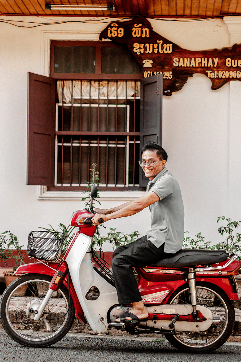 Morning ride.