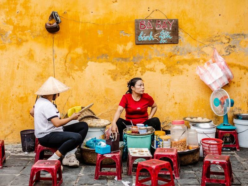 Bà Bảy stall.