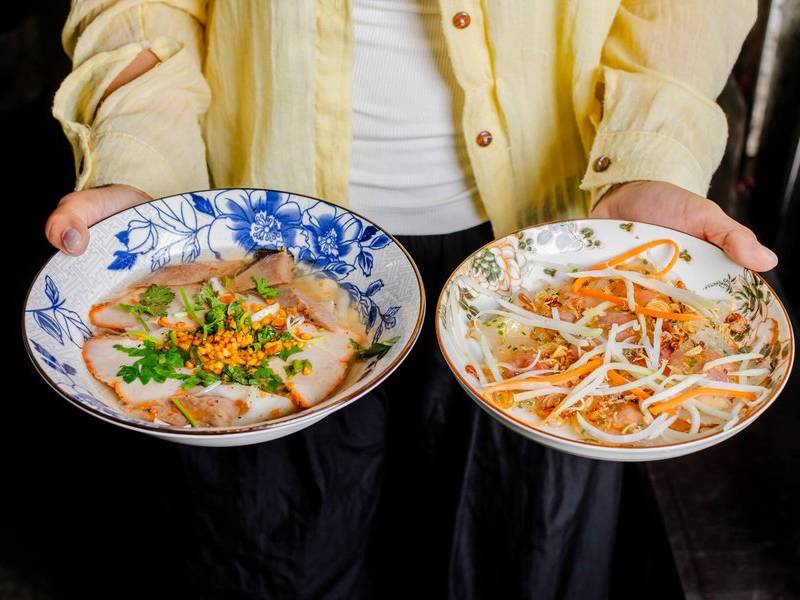 Cao lầu & hủ tiếu.