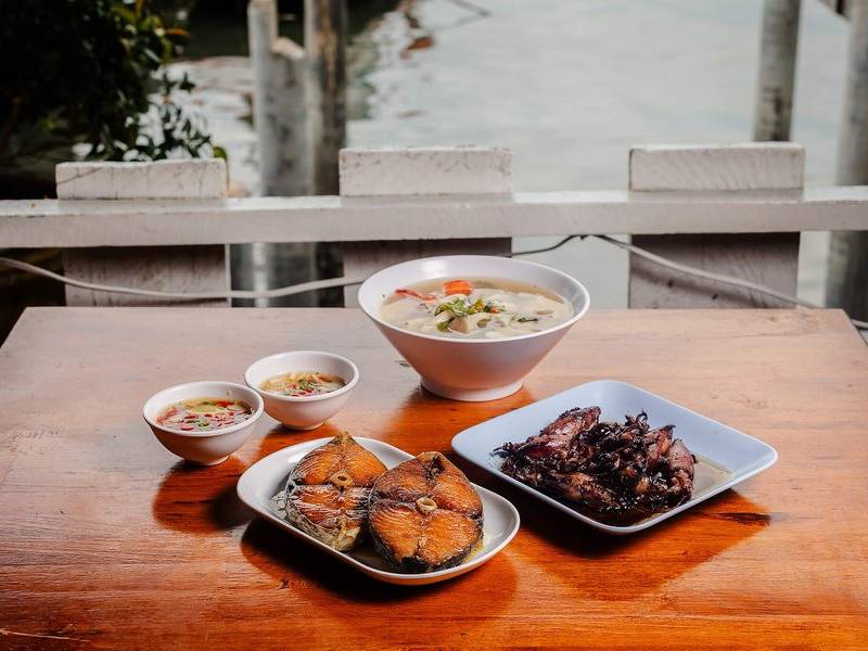 Seafood supper.