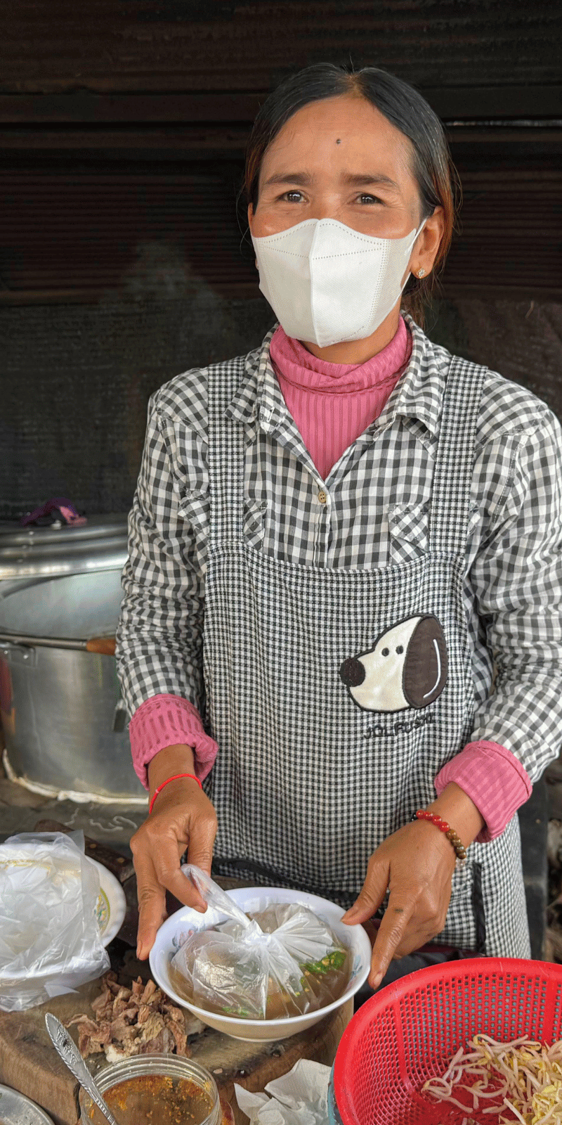 Soup vendor.