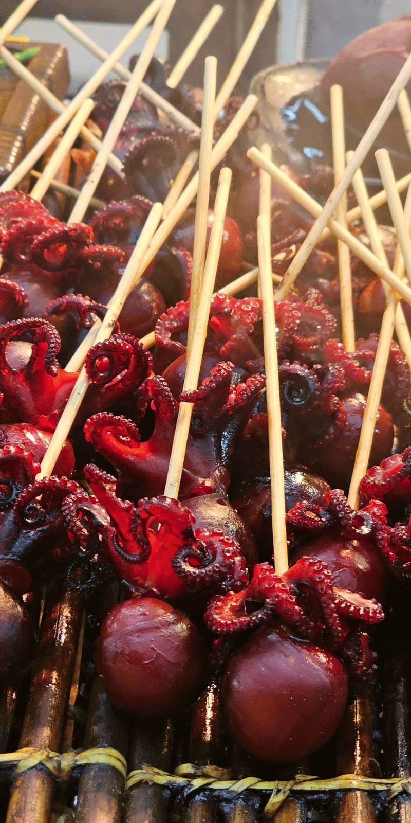 Grilled tako.