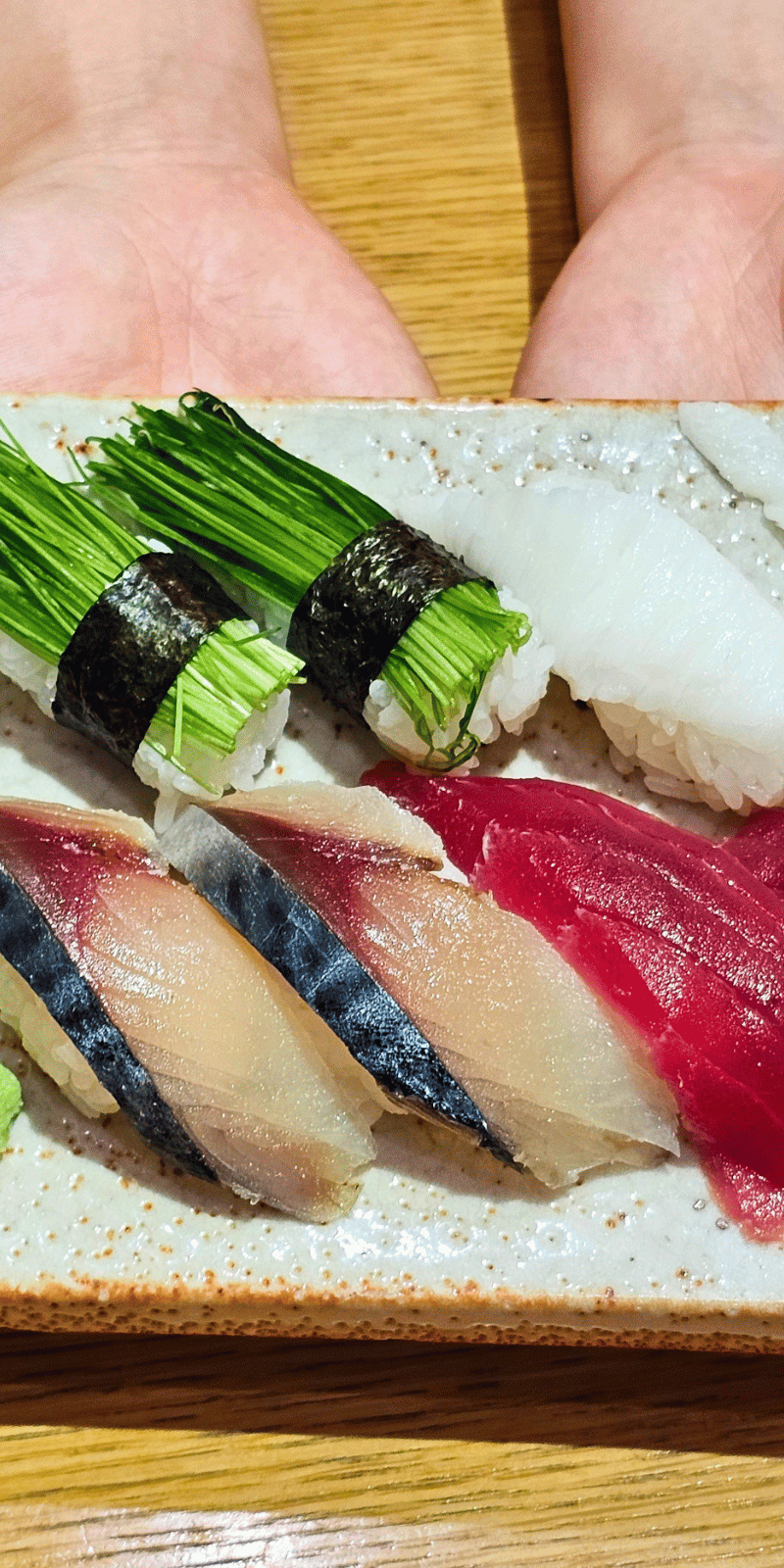 Nigiri five ways.