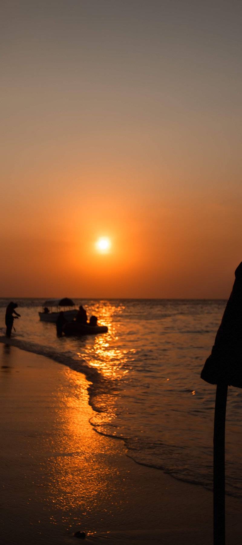 Zanzibar sunset.