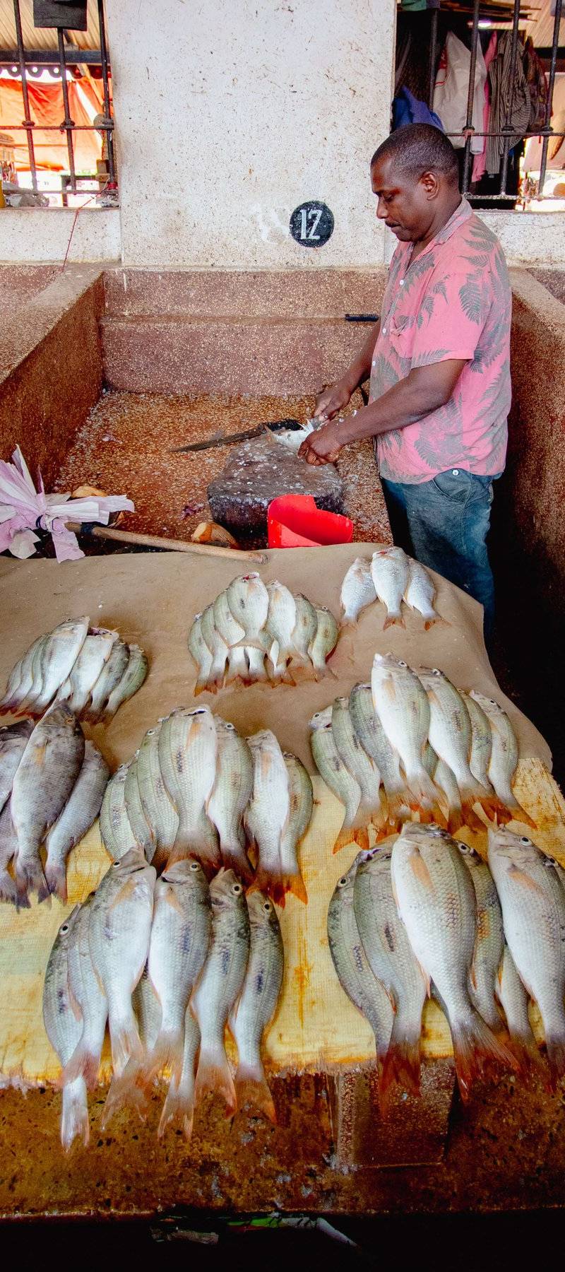 Darajani fishmonger.
