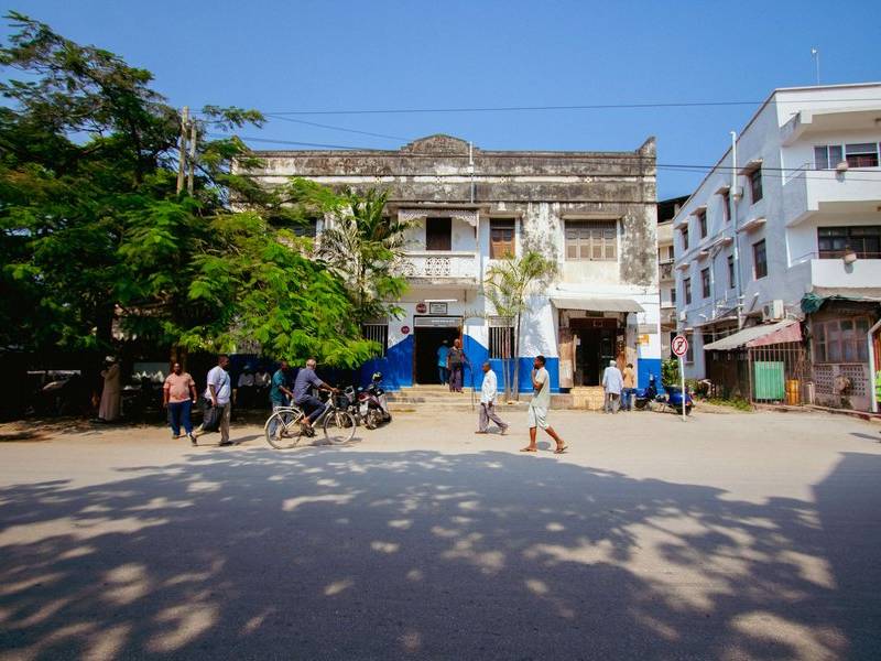 Stone Town square.