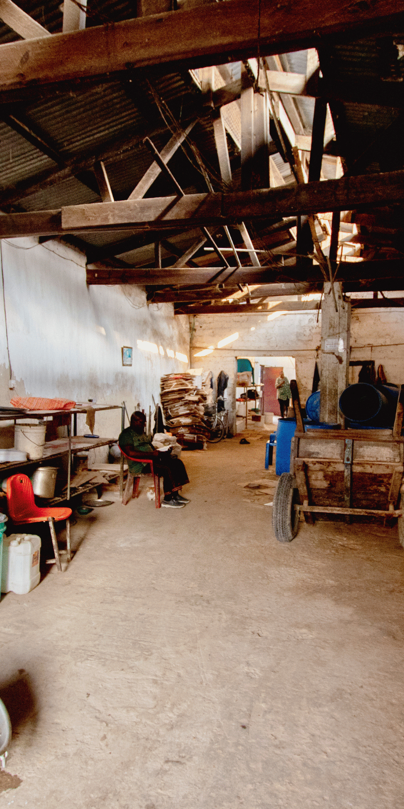 Haluwa factory.