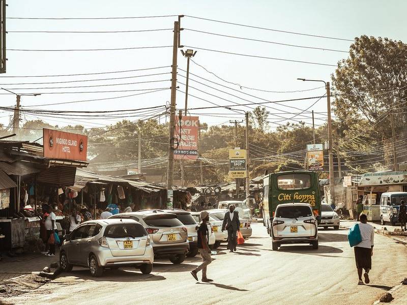 Streets of Nairobi.