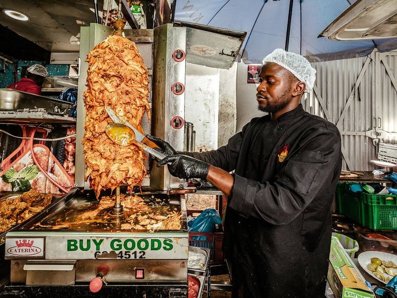 Shawarma cleaver.