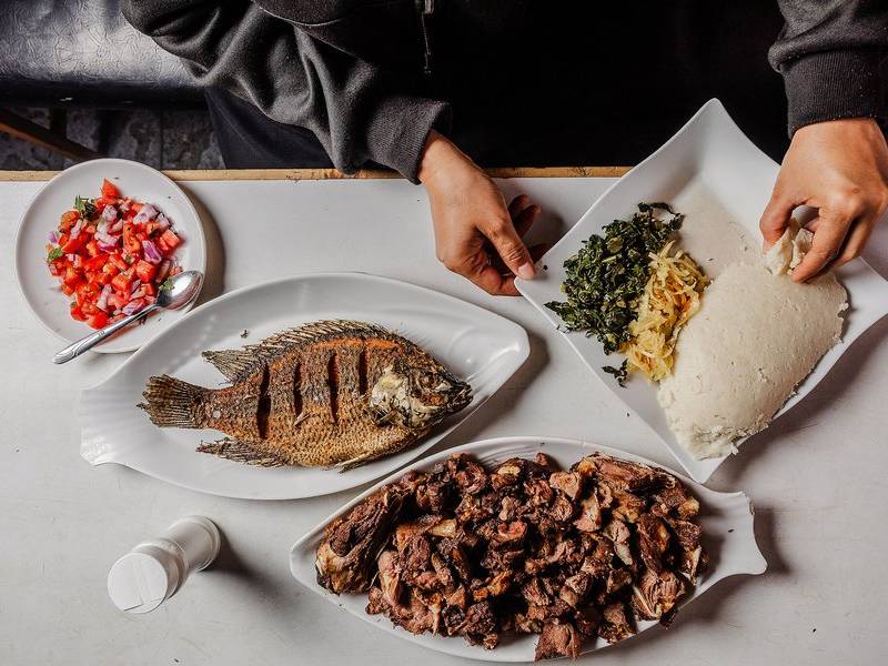 The Nairobi spread.