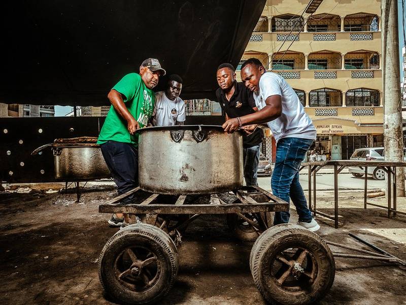 The biryani crew.
