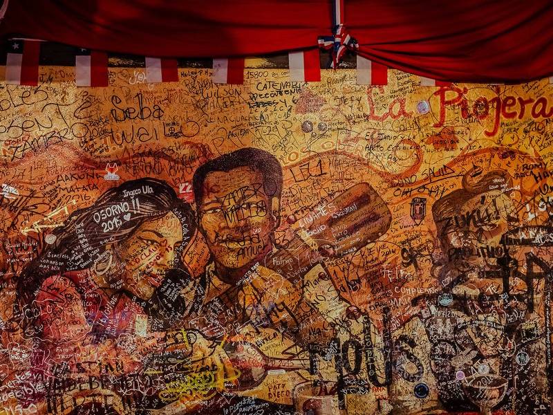 La Piojera mural.