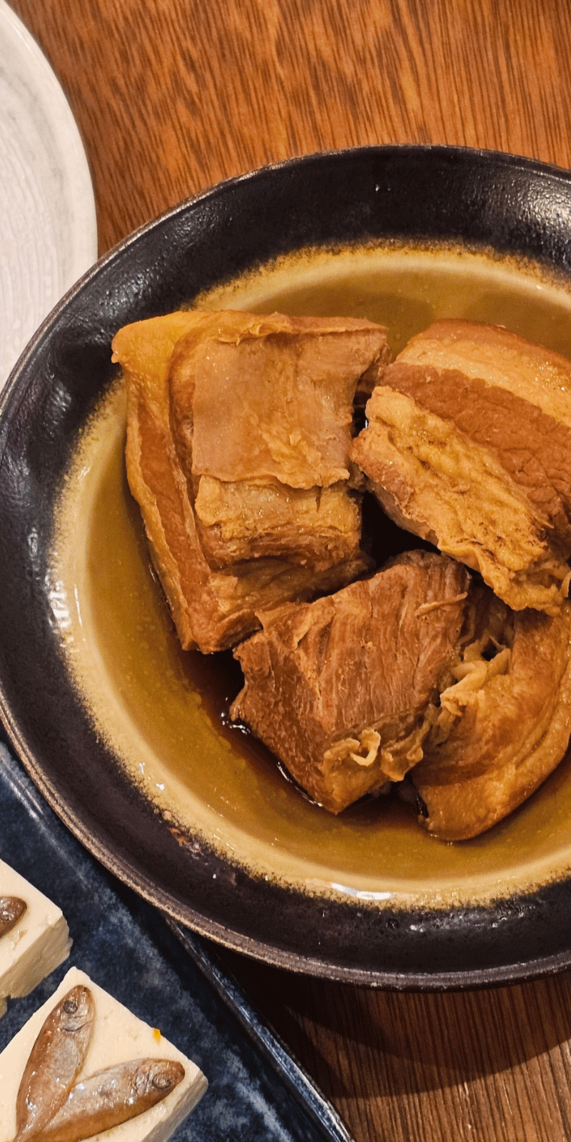 Okinawa pork belly.