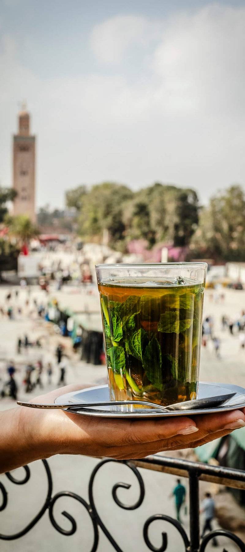 Tea over Jemaa.